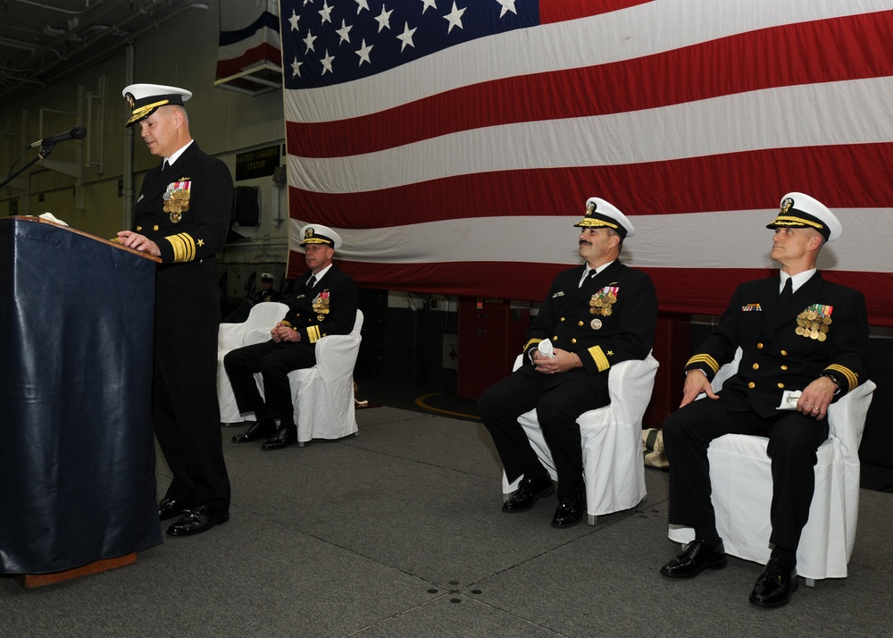 Carrier Strike Group 9 change of command