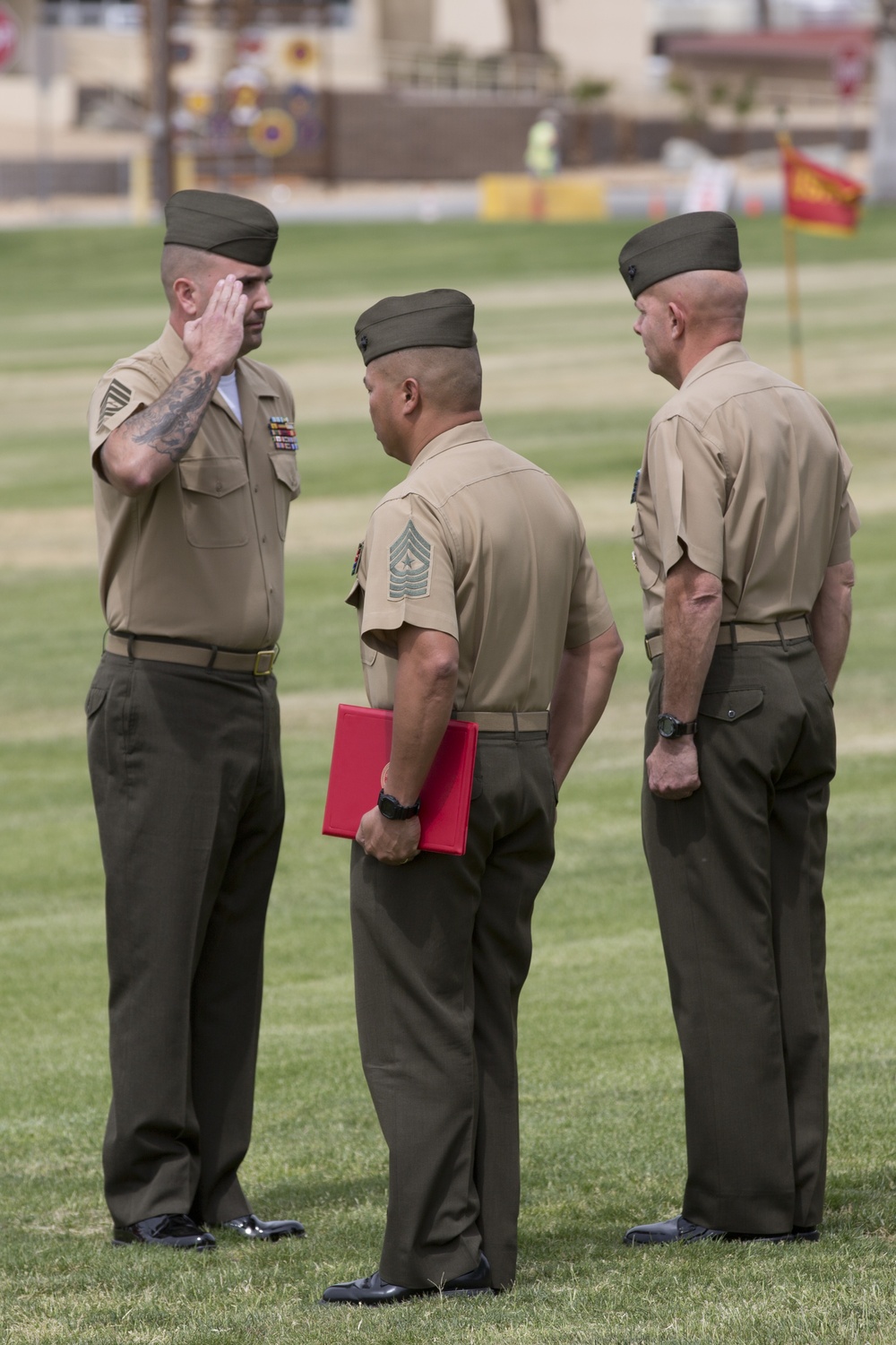 Navy Cross Medal ceremony