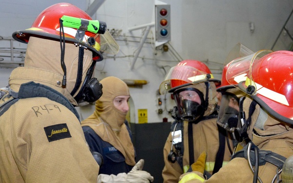 Engineering fire drill