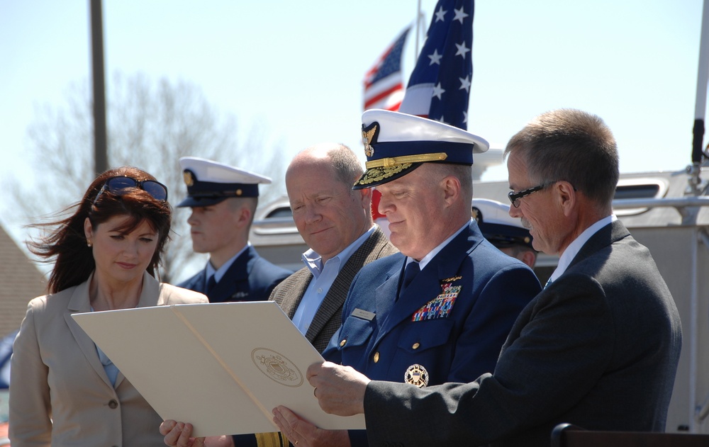 Sturgeon Bay, Wis., officially designated 'Coast Guard City'