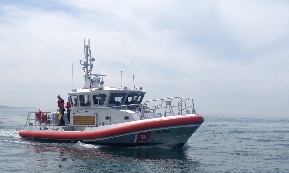 Coast Guard Station St. Joseph accepts new 45-foot RB-M