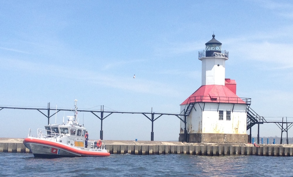 Coast Guard Station St. Joseph accepts new 45-foot RB-M