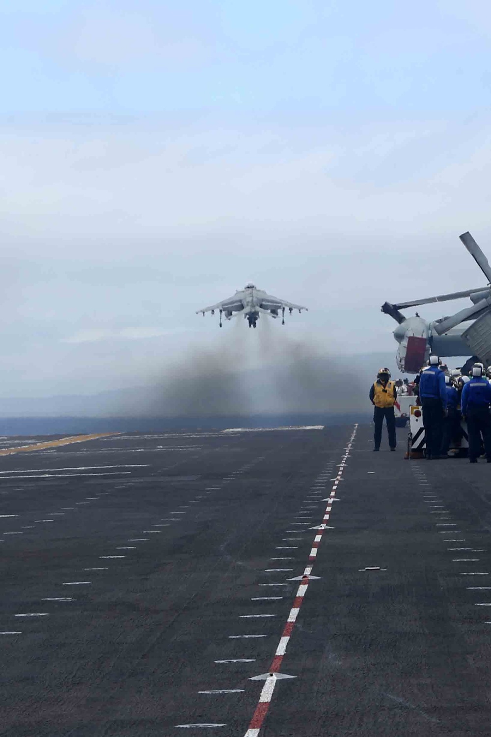 USS Makin Island flight deck operations