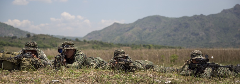 Zeroing in with Philippine and US snipers