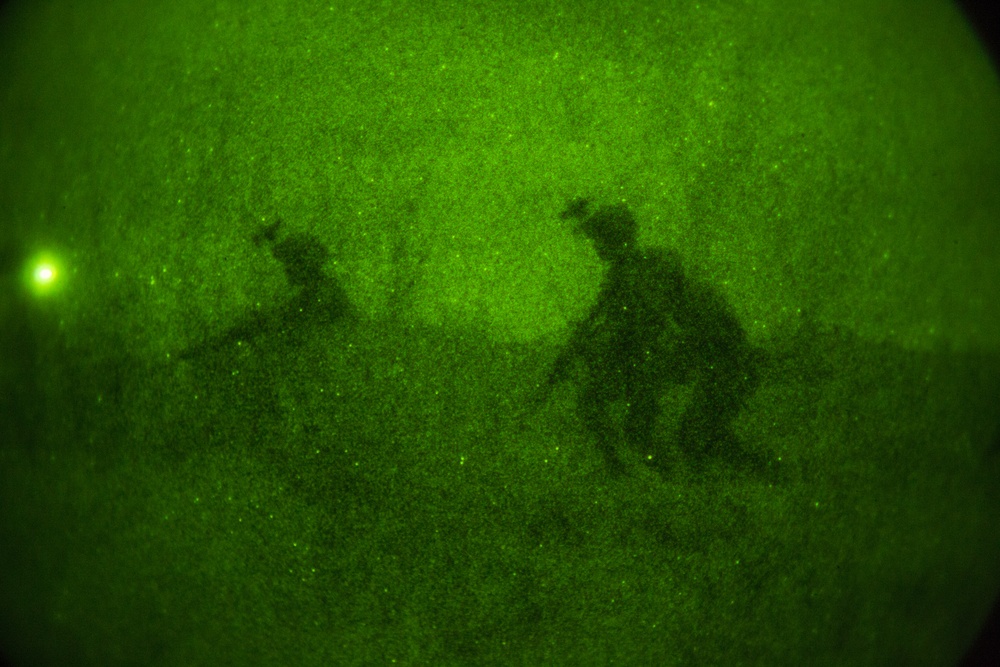 Snipers, Fast Rope, Close Air Support, Mini Guns and NVGs