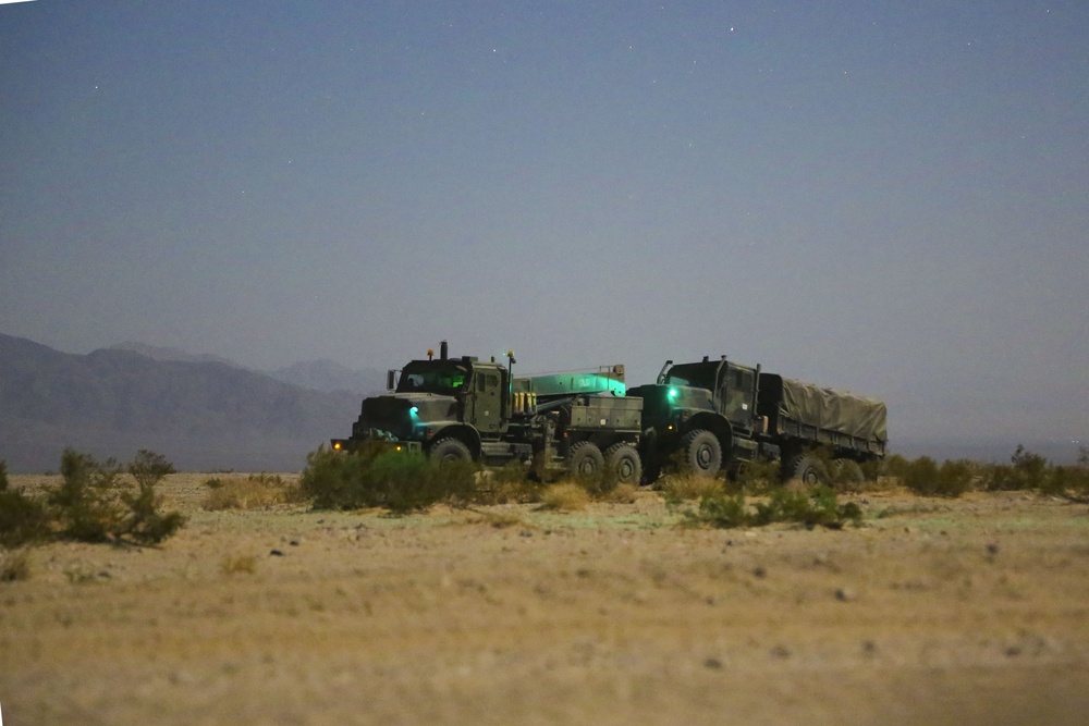 1st Platoon, Truck Company completes Marine Corps Combat Readiness Evaluation (MCCRE)