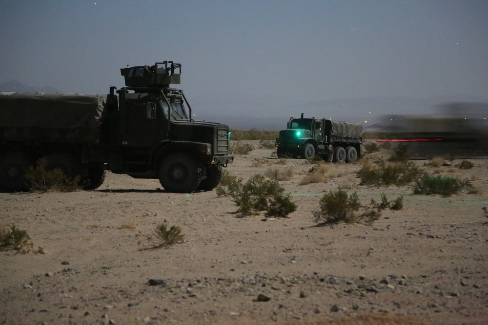 1st Platoon, Truck Company completes Marine Corps Combat Readiness Evaluation (MCCRE)