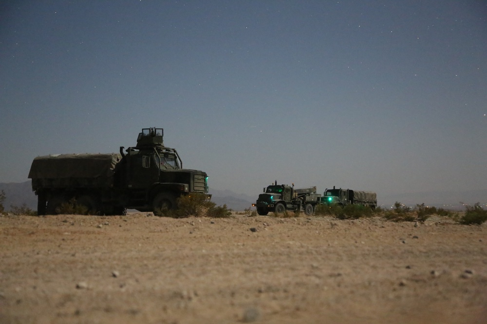 1st Platoon, Truck Company completes Marine Corps Combat Readiness Evaluation (MCCRE)