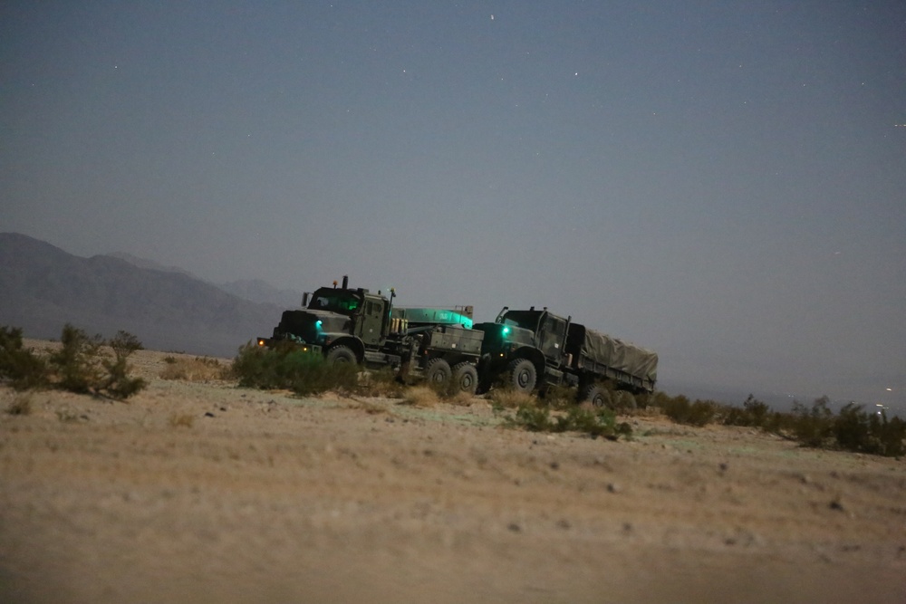 1st Platoon, Truck Company completes Marine Corps Combat Readiness Evaluation (MCCRE)