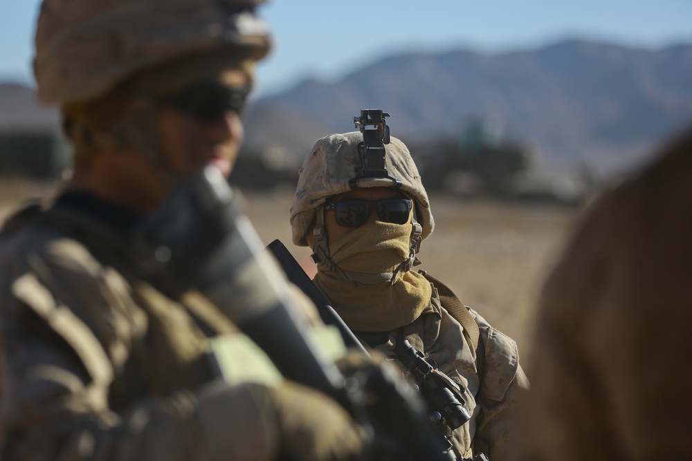 1st Marine Division kicks off Exercise Desert Scimitar 2014