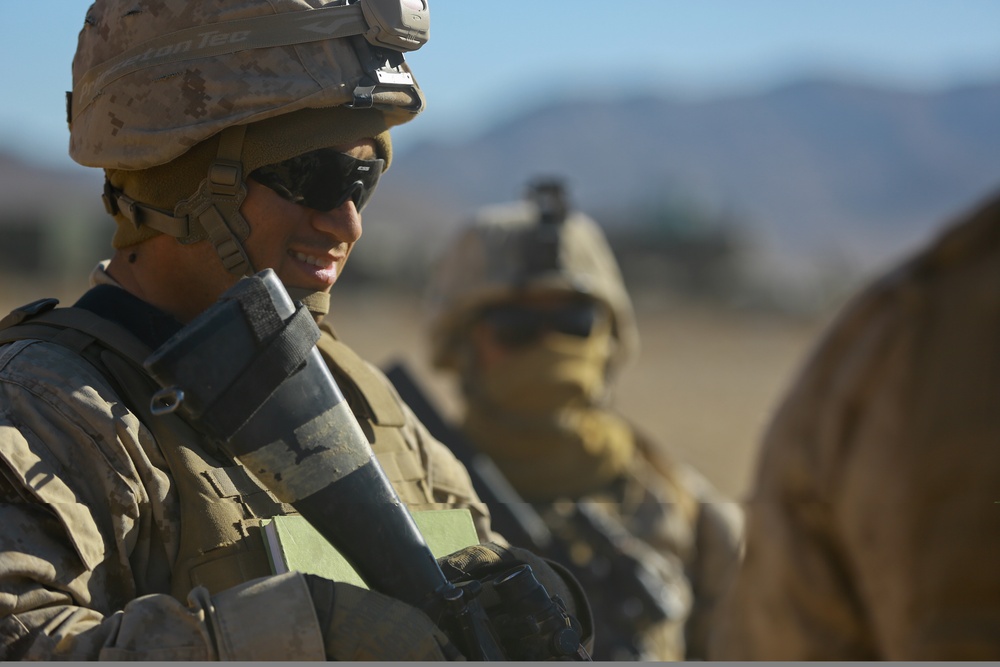 1st Marine Division kicks off Exercise Desert Scimitar 2014