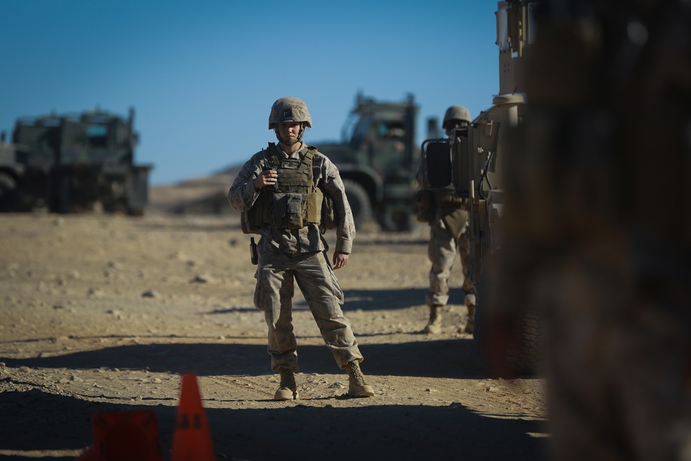 1st Marine Division kicks off Exercise Desert Scimitar 2014