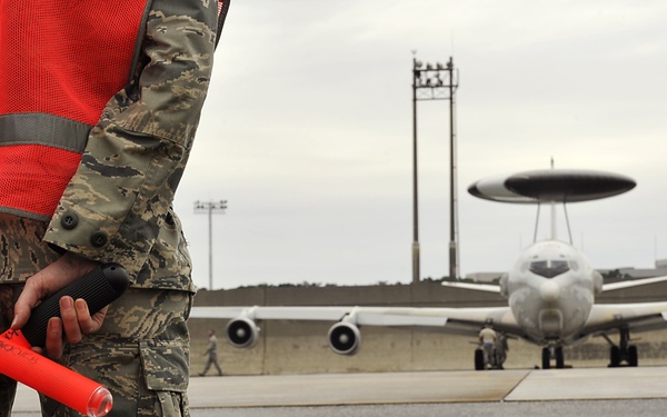 E-3 launches for RED FLAG in Alaska