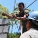 Members of the AFP U.S. armed forces conduct build a comfort room and school room in Guinobatan, Philippines