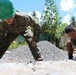 Members of the AFP U.S. armed forces conduct build a comfort room and school room in Guinobatan, Philippines