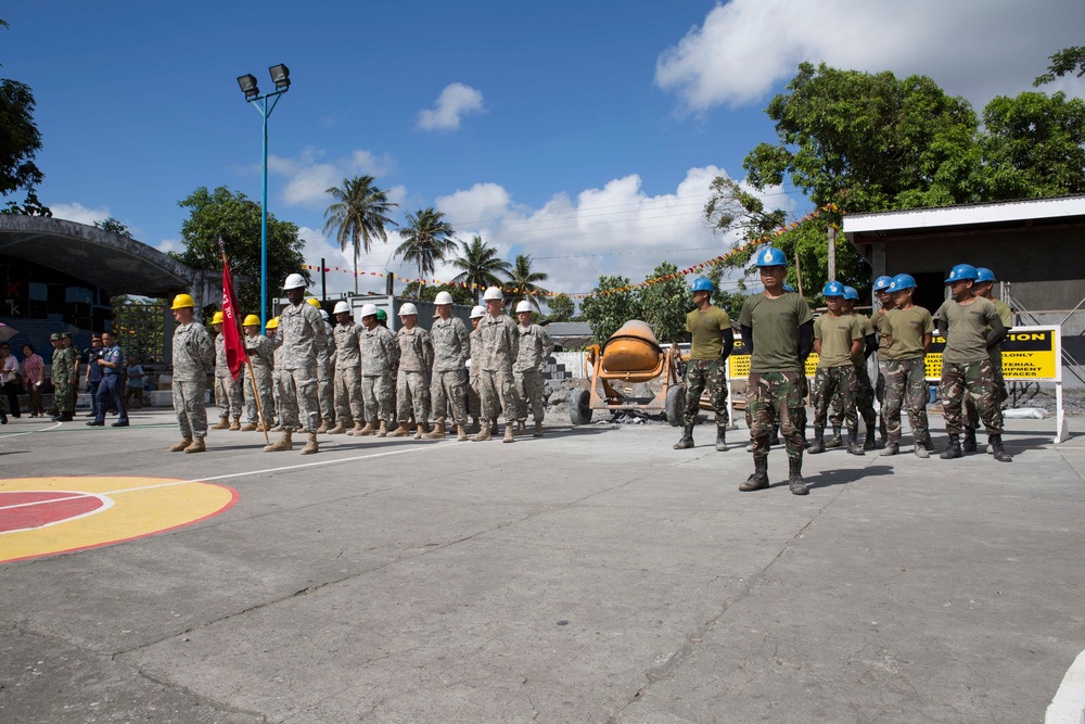 Key leaders of Exercise Balikatan tour engineering civic action program sites