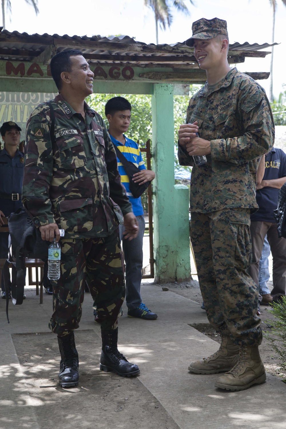 Key leaders of Exercise Balikatan tour engineering civic action program sites