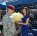 Change of command ceremony, Legion Company, B/1st Battalion, 503rd Infantry Regiment, 173rd Infantry Brigade Combat Team (Airborne)