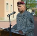 Change of command ceremony, Legion Company, B/1st Battalion, 503rd Infantry Regiment, 173rd Infantry Brigade Combat Team (Airborne)