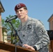 Change of command ceremony, Legion Company, B/1st Battalion, 503rd Infantry Regiment, 173rd Infantry Brigade Combat Team (Airborne)