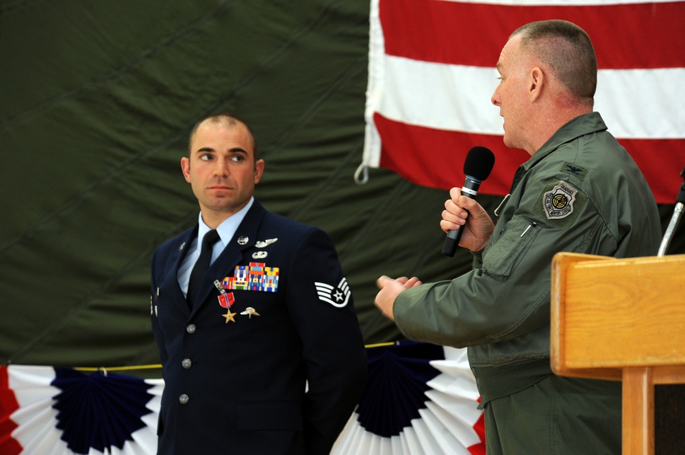 103rd Rescue Squadron member awarded Bronze Star
