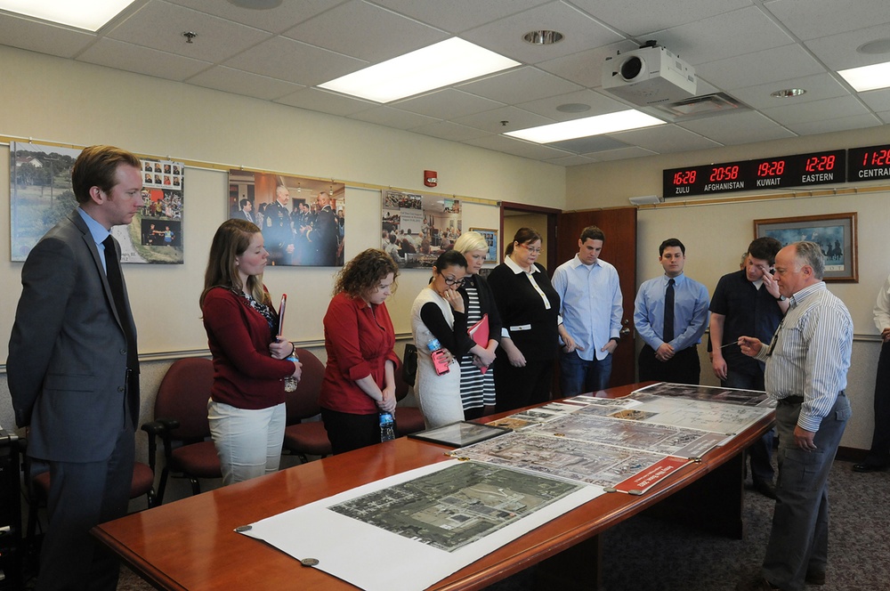 Congressional group receives a historical brief on Chicago-based Army Reserve unit