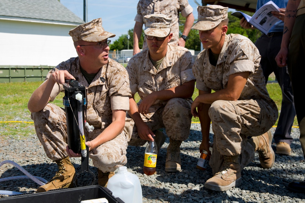 Water purification system targets lighter loads