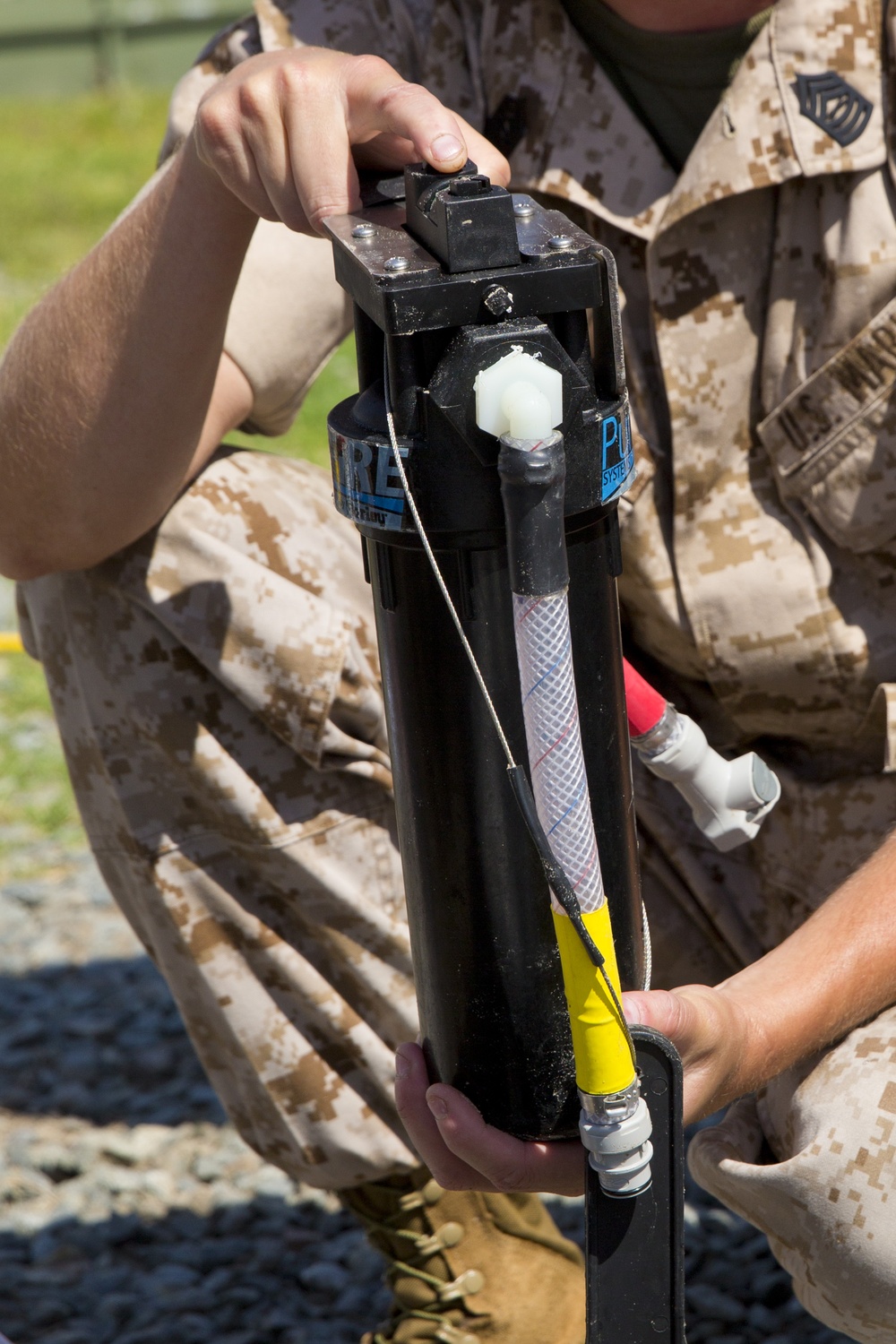 Water purification system targets lighter loads