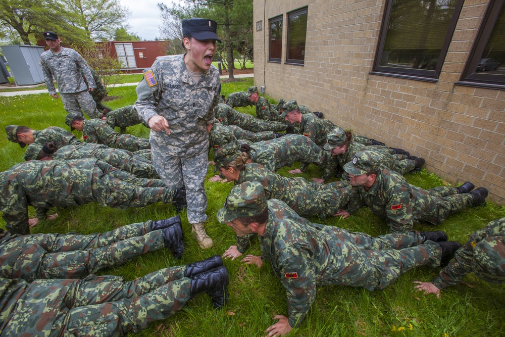 Albanian Officer Candidate Class 1: Day One