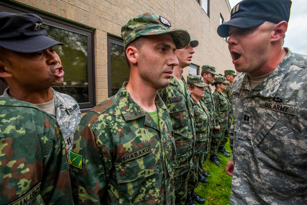 Albanian Officer Candidate Class 1: Day One