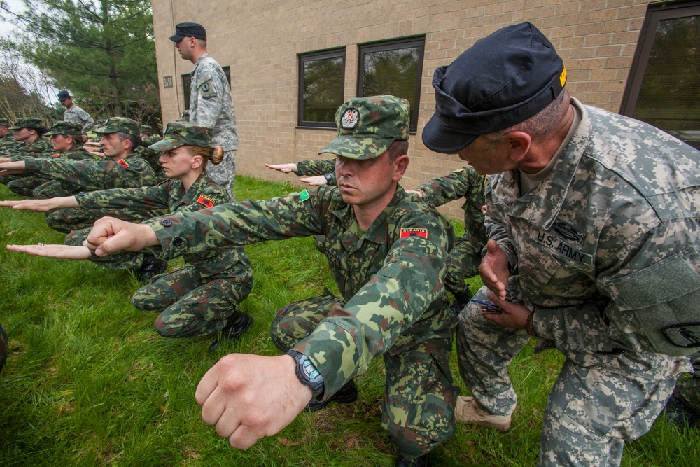 Albanian Officer Candidate Class 1: Day One