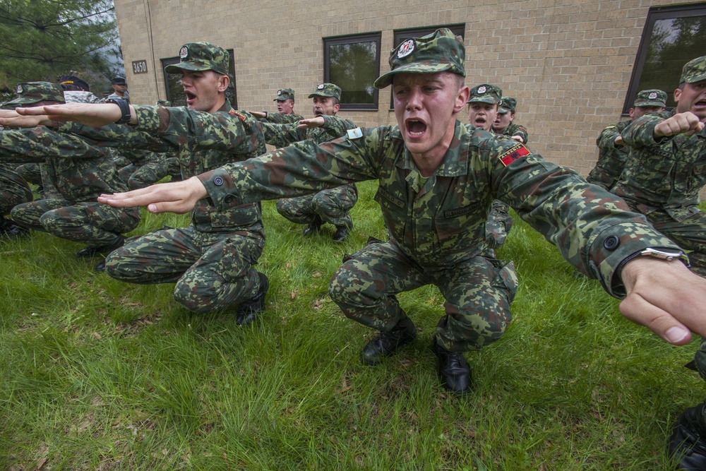 Albanian Officer Candidate Class 1: Day One