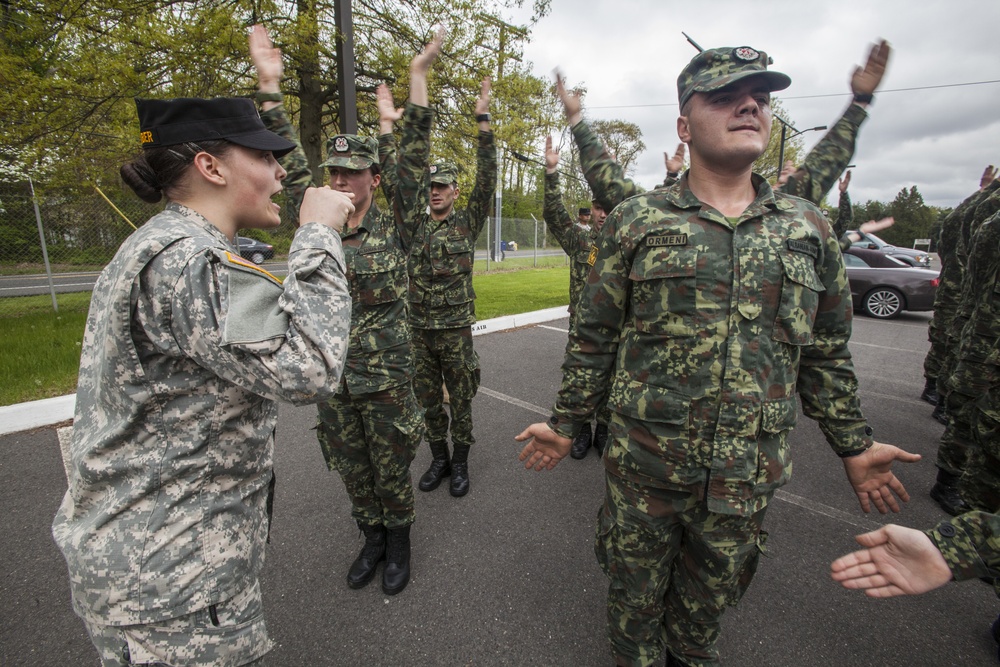 Albanian Officer Candidate Class 1: Day One