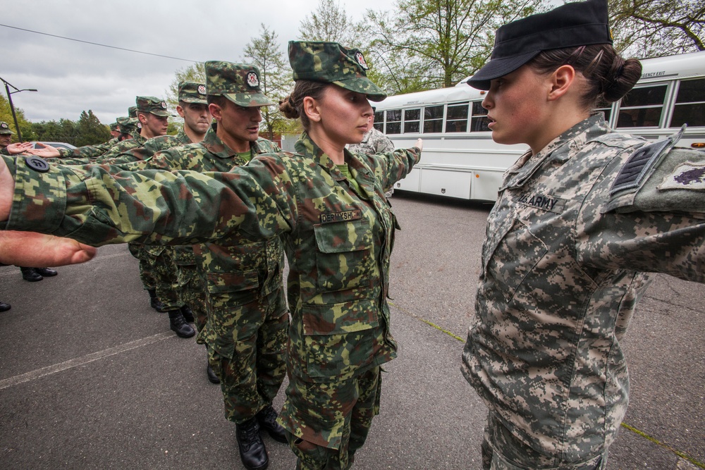 Albanian Officer Candidate Class 1: Day One