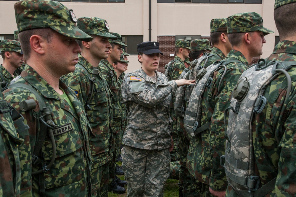 Albanian Officer Candidate Class 1: Day One