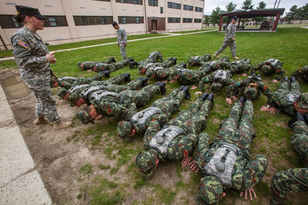 Albanian Officer Candidate Class 1: Day One