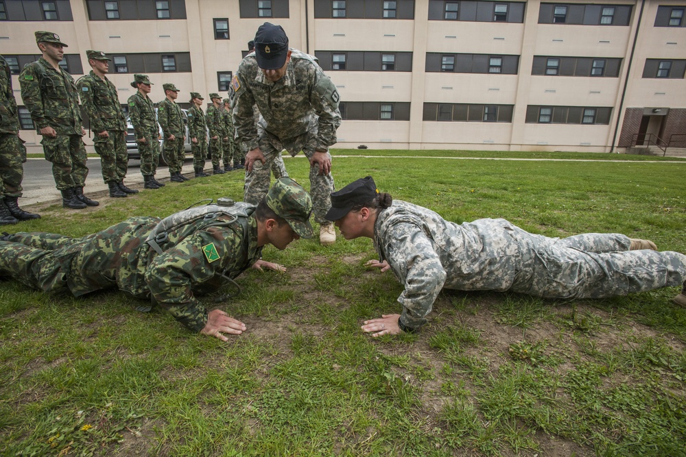 Albanian Officer Candidate Class 1: Day One