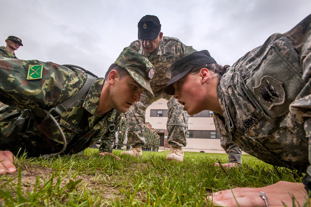 Albanian Officer Candidate Class 1: Day One