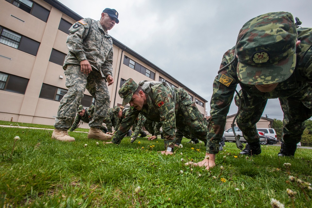 Albanian Officer Candidate Class 1: Day One