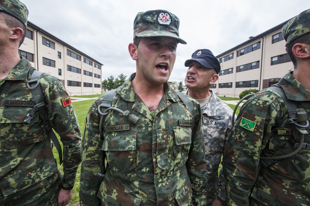 Albanian Officer Candidate Class 1: Day One