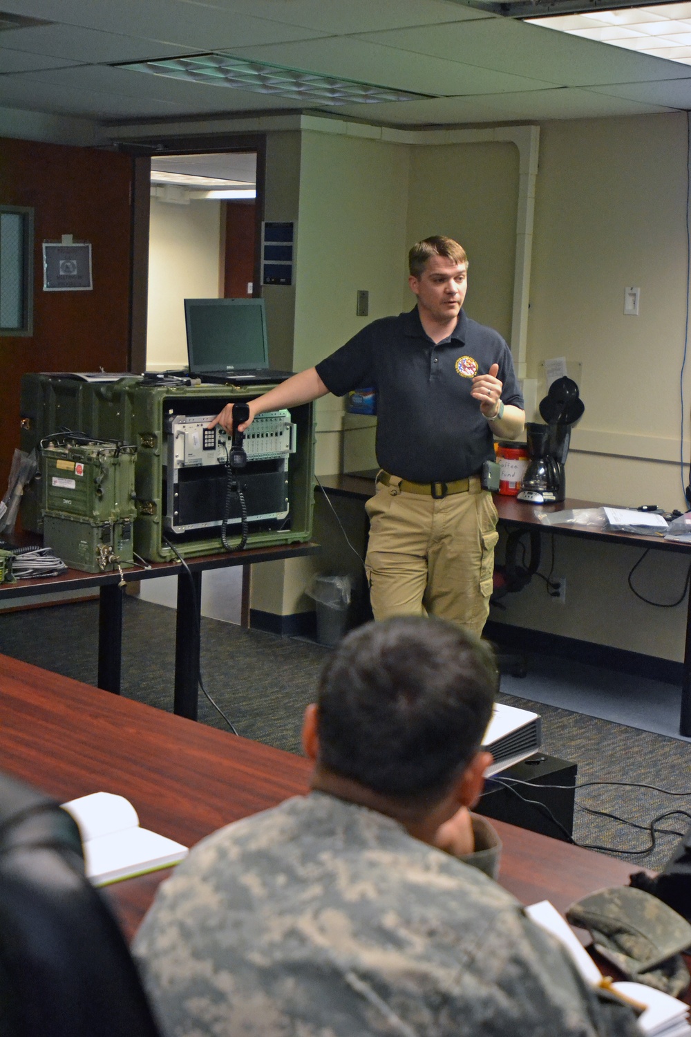 Soldiers learn improved interagency communications