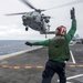 USS Carl Vinson action