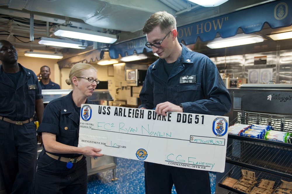 USS Arleigh Burke activity