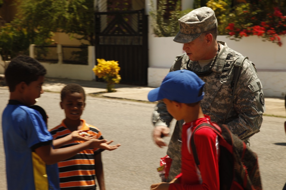 Meeting local Dominicans