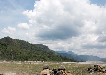 Fire and maneuver with a squad of Philippine Marines