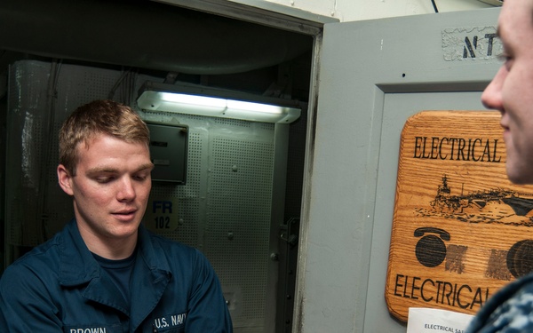 USS George Washington activity