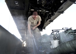 Vehicle maintainers keep expeditionary wheels rolling