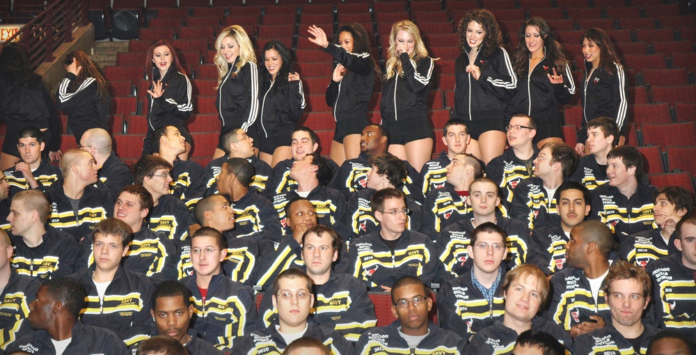 Greeting new recruits