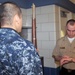 Navy Ceremonial Guard visits recruits