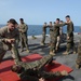 Training aboard USS Mesa Verde